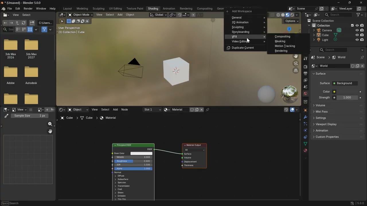 Blender Basics: Getting familiar with the interface