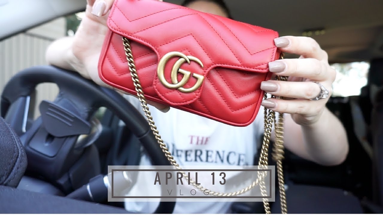 GUCCI SUPER MINI IS THE TITS!!! | April 13 VLOG