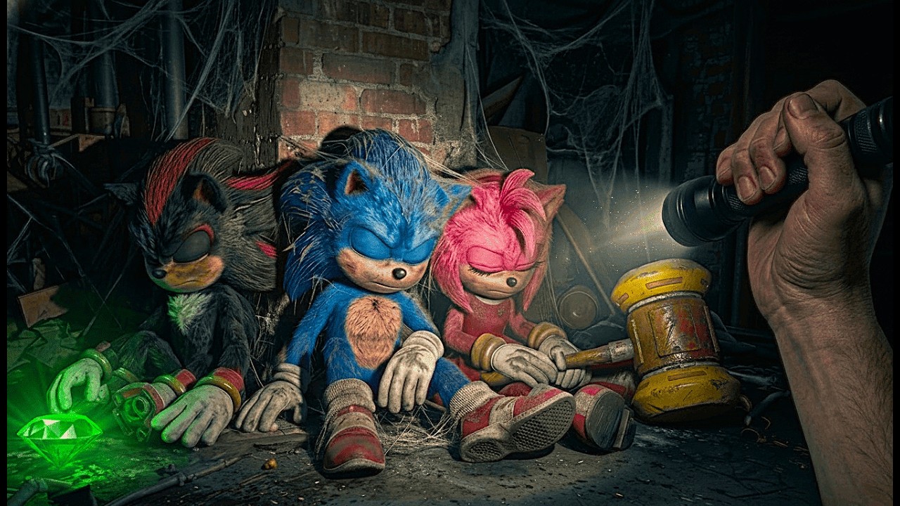 Sonic Characters in Real Life (Found Footage) | Forgotten Sonic Characters found in Abandoned Places