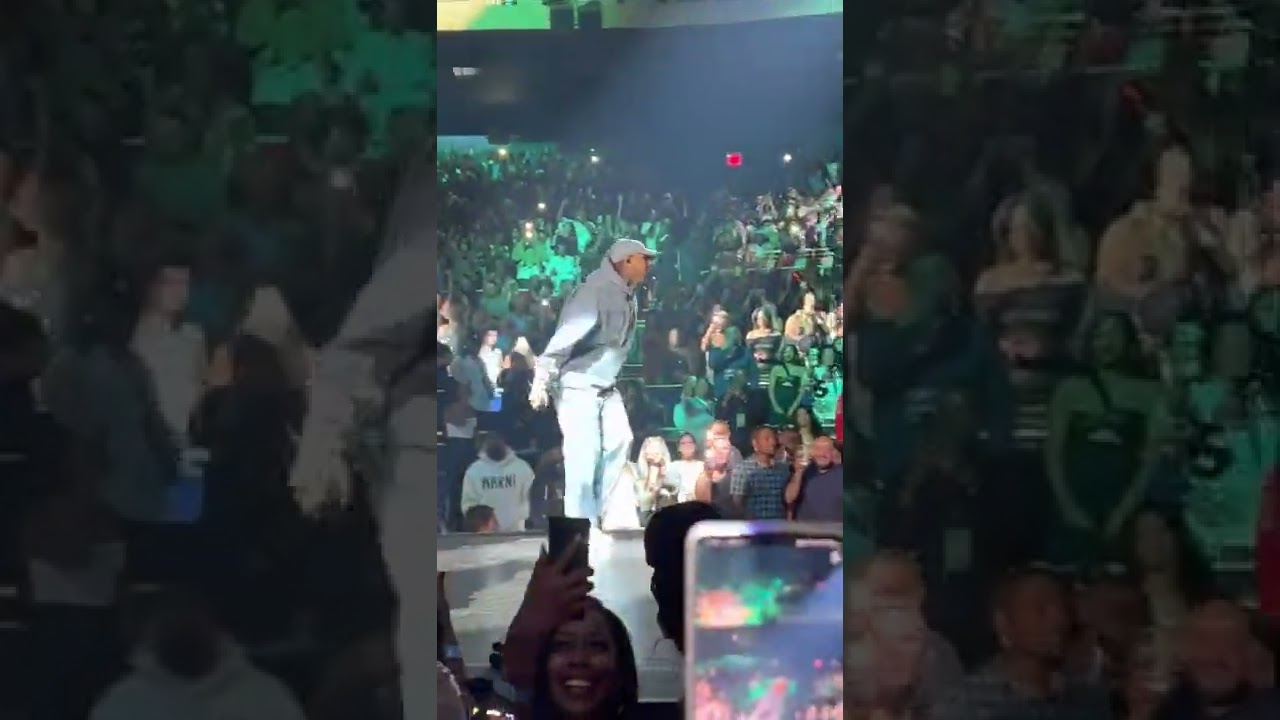🎶🎵Back to Sleep. Chris Brown Live. Usher’s “My Way” Tour. Las Vegas