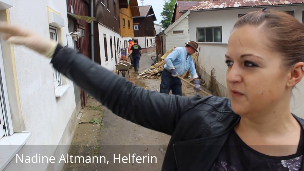 Aufräumarbeiten in Triftern und Anzenkirchen