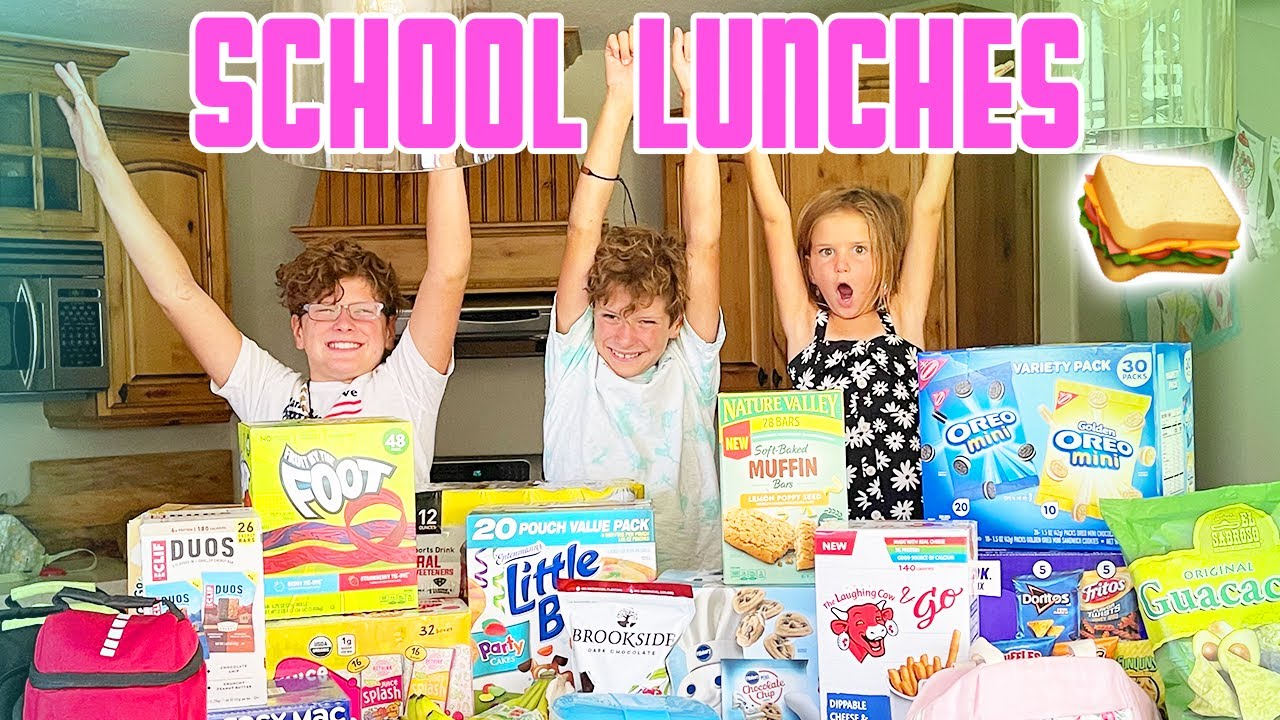 SCHOOL LUNCHES FOR KIDS | BACK TO SCHOOL SAM’S CLUB HAUL |SCHOOL LUNCH HAUL | JUNK FOOD