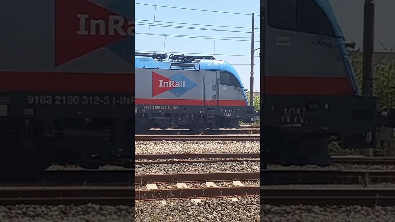 LA E190 DI INRAIL A FIORENTINA DI PIOMBINO!!