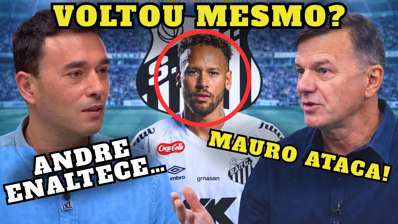 ANDRÉ RIZEK VÊ GENIALIDADE PURA EM CAMPO, MAURO CEZAR EXPÕE AS FALHAS NEYMAR REALMENTE CHEGA À COPA?