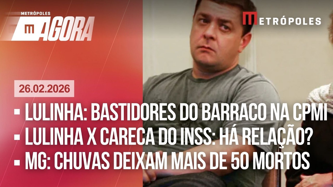 AO VIVO - Lulinha: os bastidores do barraco na CPMI/ Qual a relação de Lulinha com Careca do INSS
