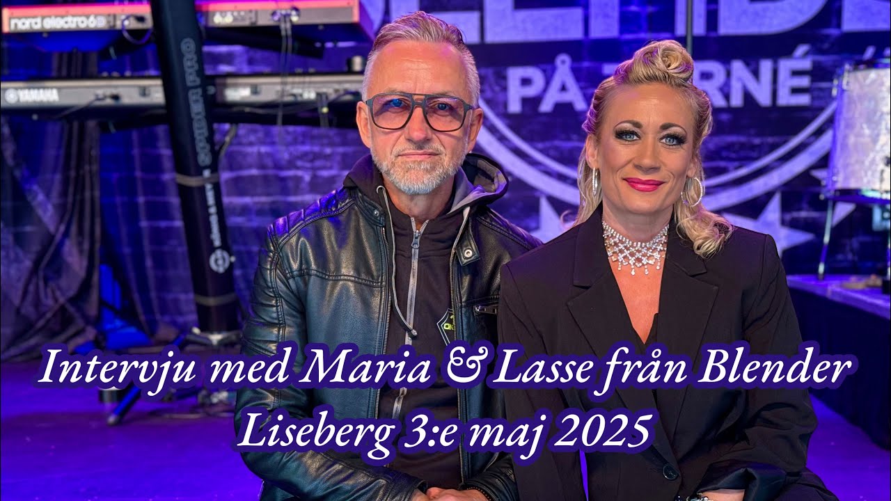 Intervju med Maria & Lasse - Blender (Dansbandssidan.com)
