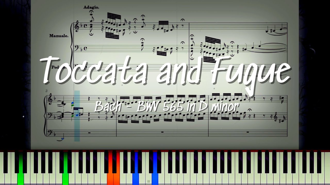 Toccata and Fugue in D minor - Bach | Organ Sheet Music