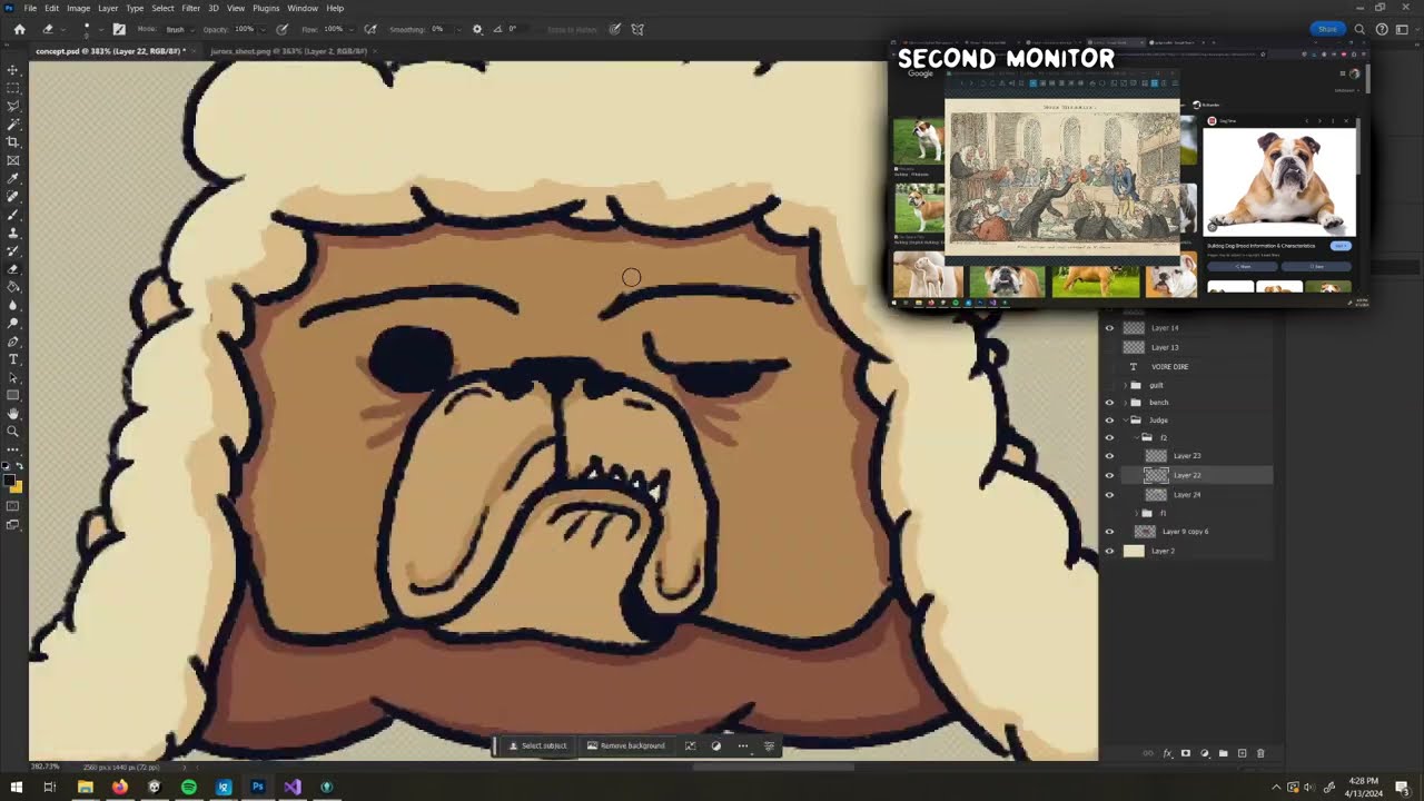 Voir Dire - 48 Hour Game Jam Timelapse