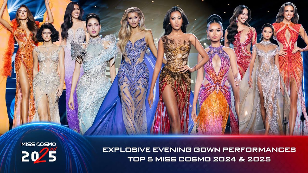 Explosive Evening Gown Performances Jury Session | Top 5 Miss Cosmo 2024 & 2025