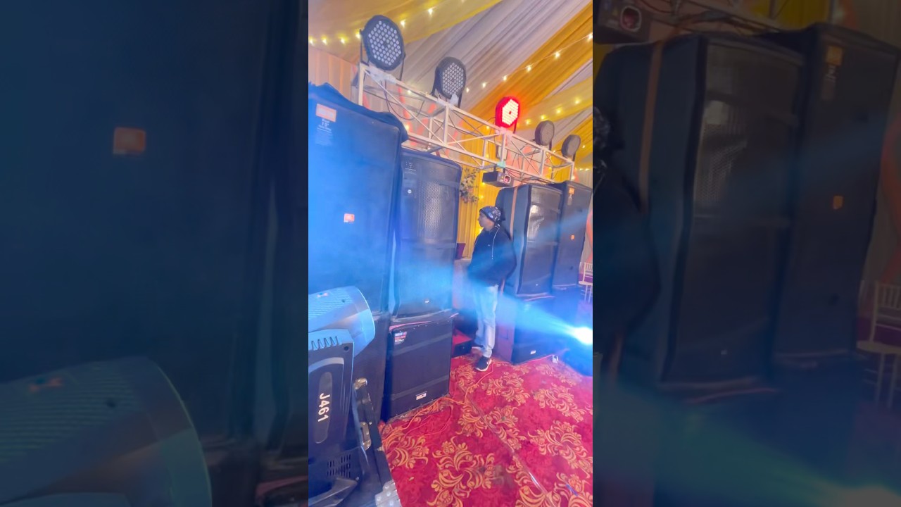 2 Pair Sound Setup 🔊😱 | JBL 725 Top Sound Test | Crazy DJ Vlog