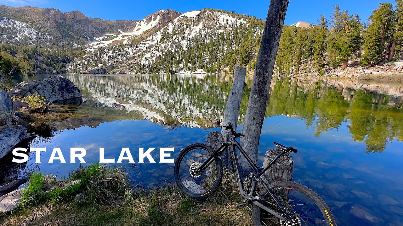 Is this the most beautiful ALPINE lake around TAHOE?  Plus my closest bear encounter on the bike.
