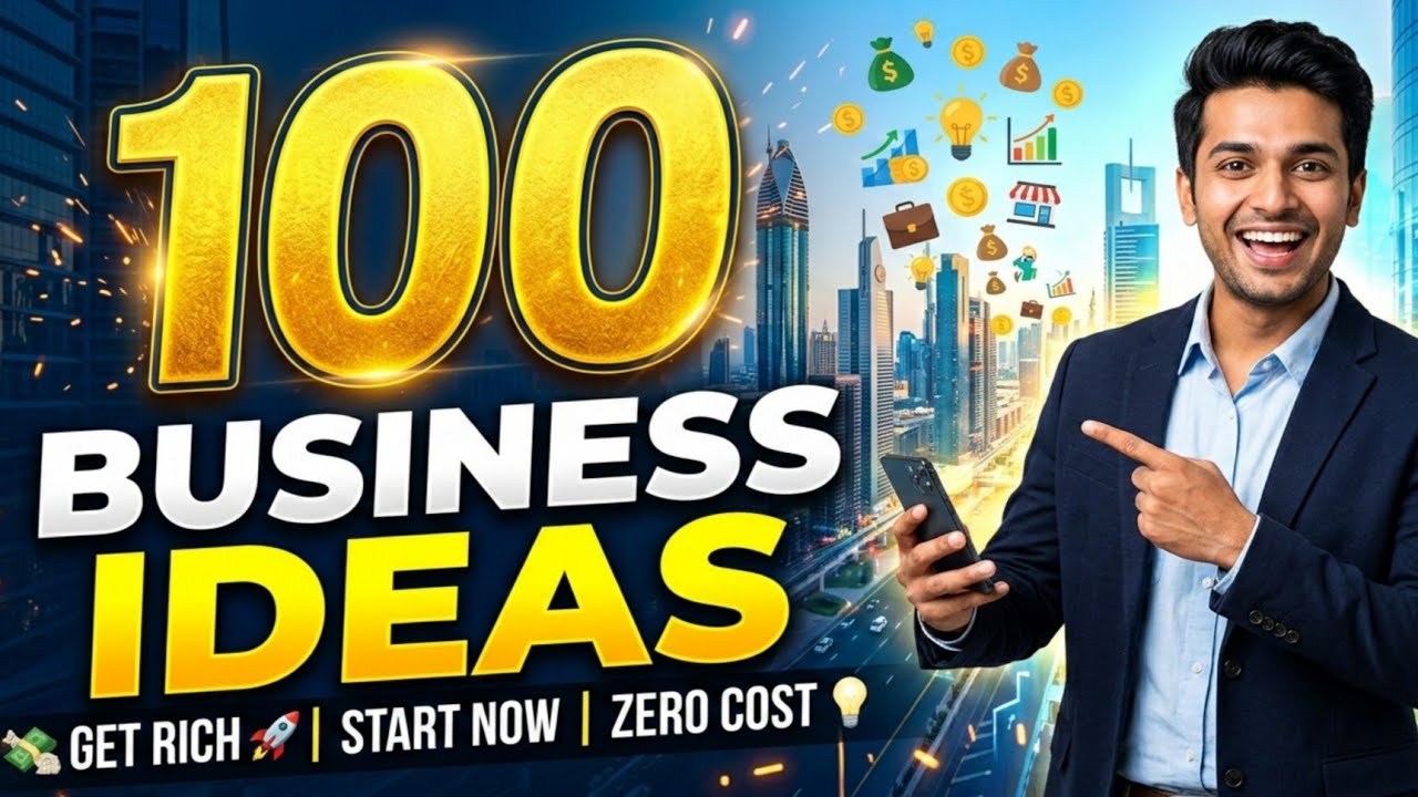 Top 100 Small Business Ideas! Business that will make you millions @vijaybroadcast