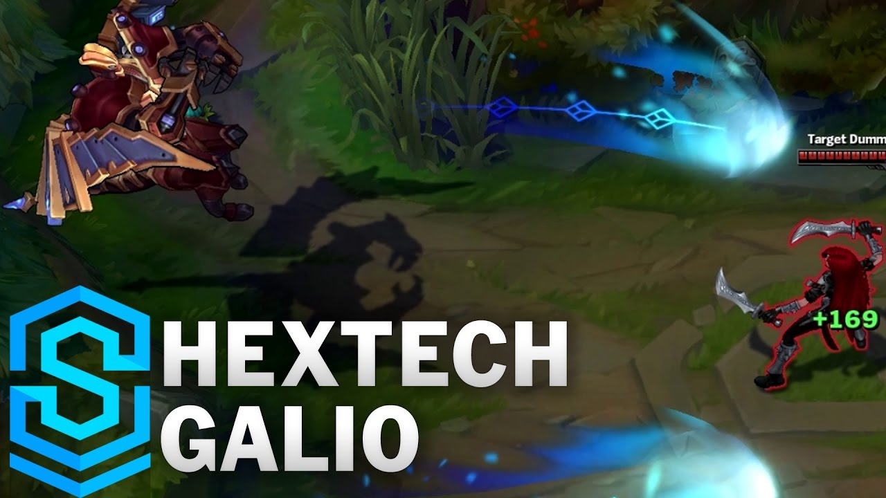 Hextech Galio (2017) Skin Spotlight - League of Legends