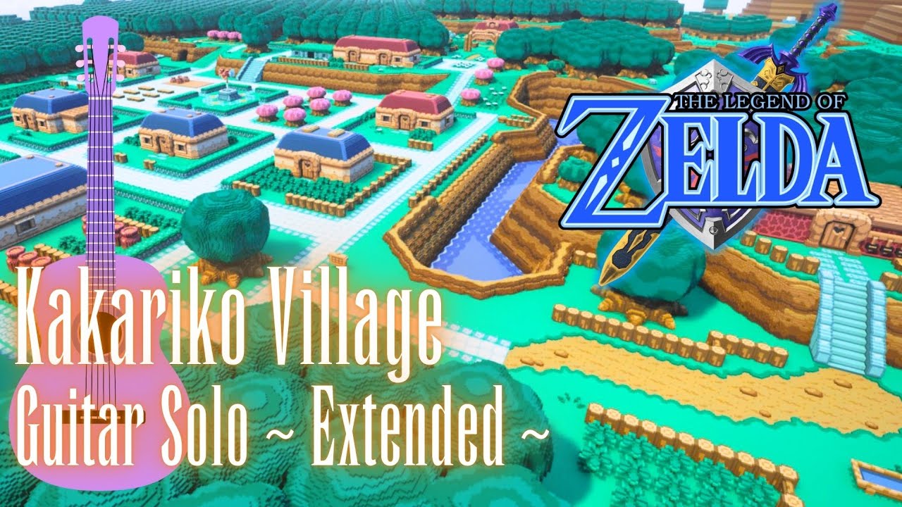 RELAX with Zelda Music • Kakariko Village (Beautiful Classical Guitar)