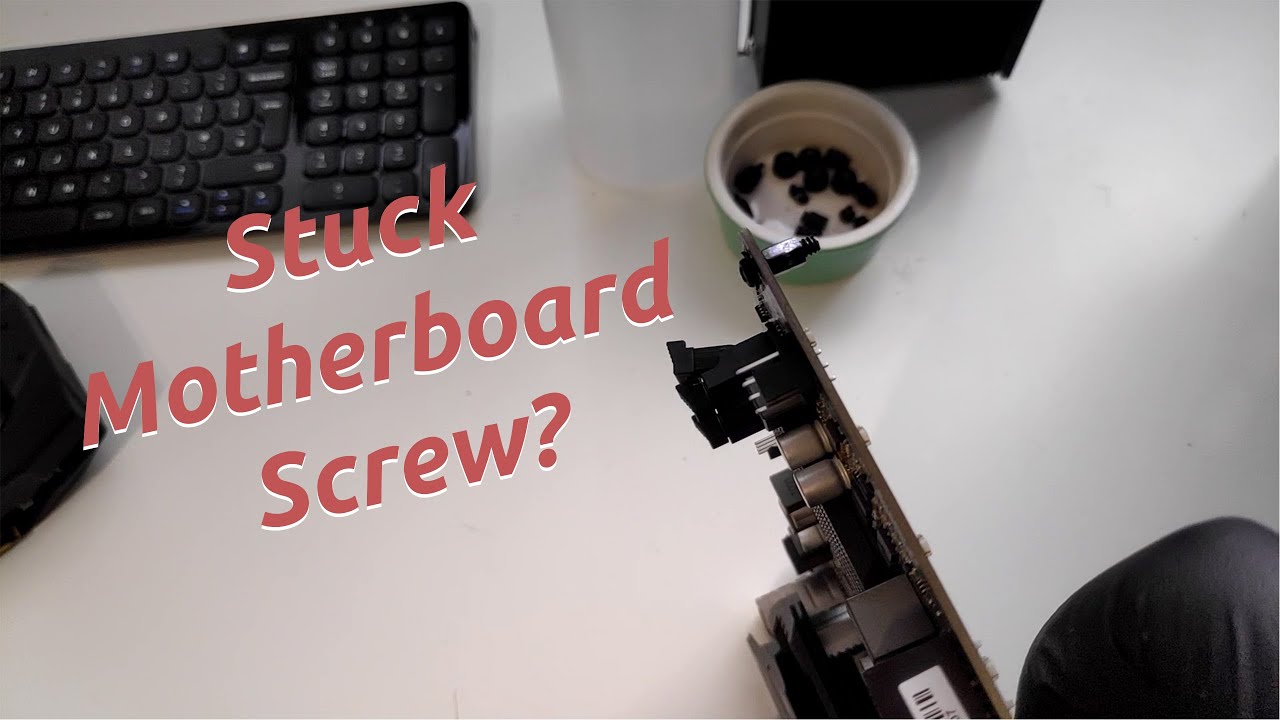 How to Remove a Stuck Motherboard Screw or Standoff | Quick Fix