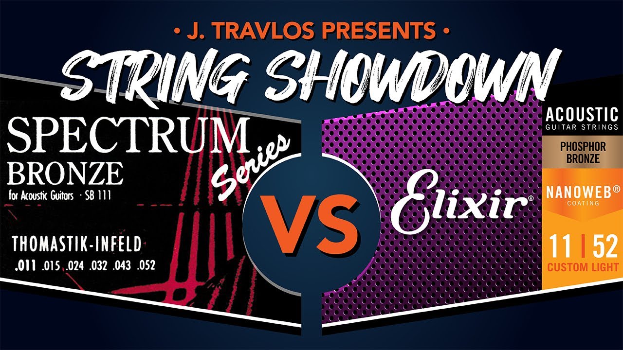 String Showdown: Thomastik-Infeld Spectrum vs Elixir Nanoweb Phosphor Bronze Acoustic Guitar Strings