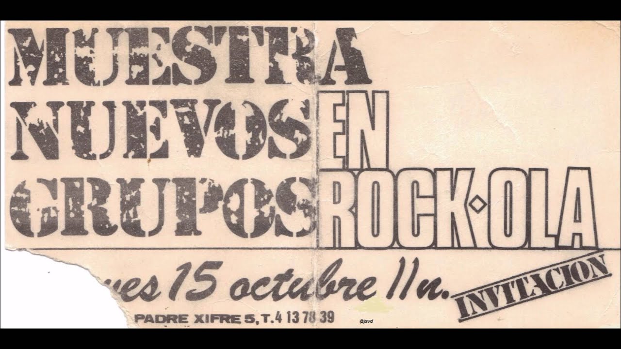 Derribos Arias. Radio 3. 1982