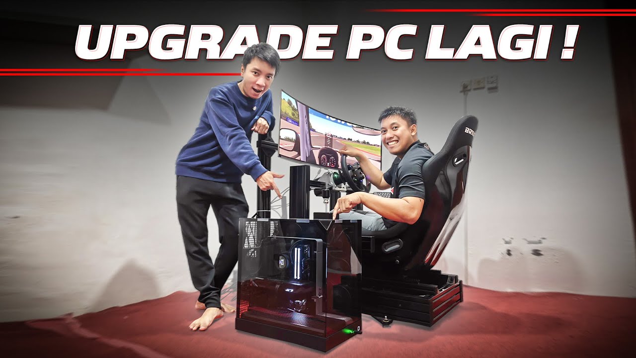 DIRAKITIN PC SAMA SUBKI GAPTECH BUAT SIMULATOR BALAP!
