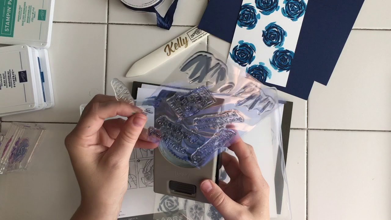 Abstract Impressions #1 - Stampin' Up