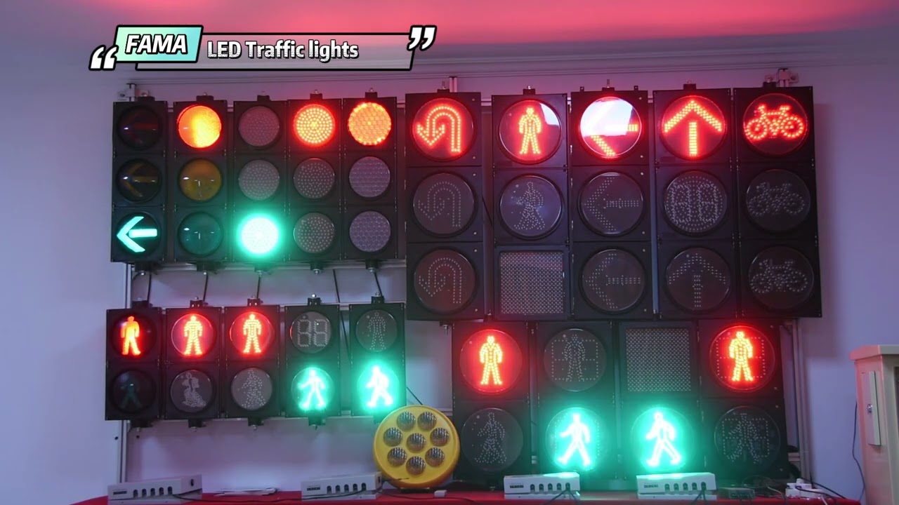 Fama Traffic  LED Signal Light，Yangzhou Fama,  