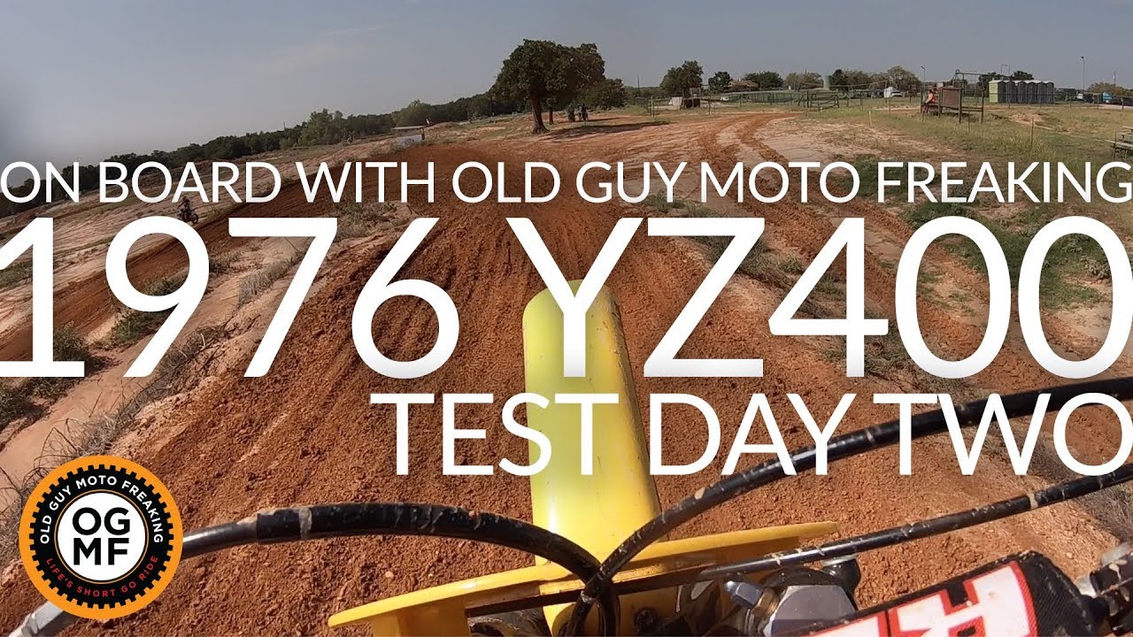 1976 YZ400 Test Day Two