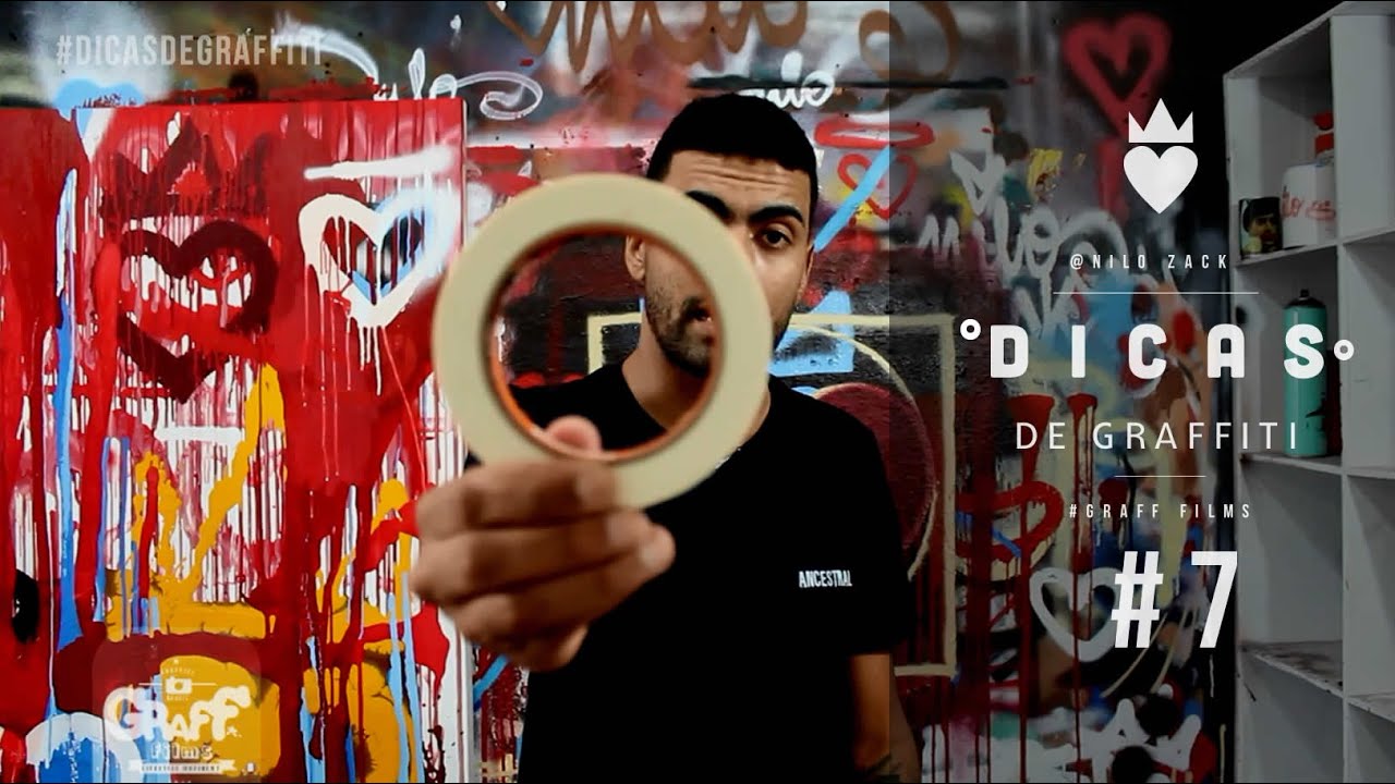 Dicas de graffiti #7 - Spray, fita crepe e mais...