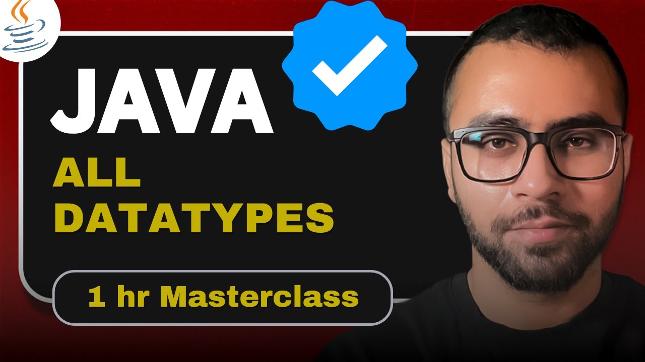 Primitive Data Types in Java in Hindi | Byte, Short, Int, Long, Float, Double, Char & Boolean