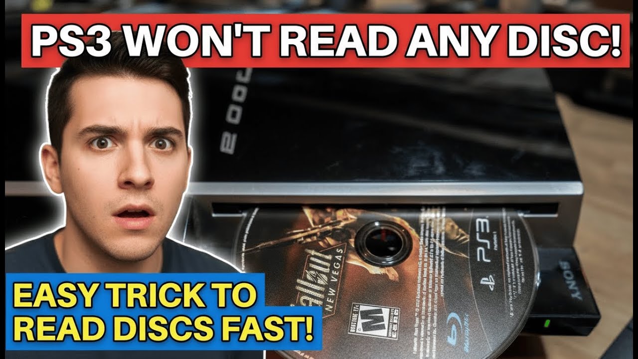 PS3 Not Reading Discs? Try This Easy FiX (Step-by-Step Guide)