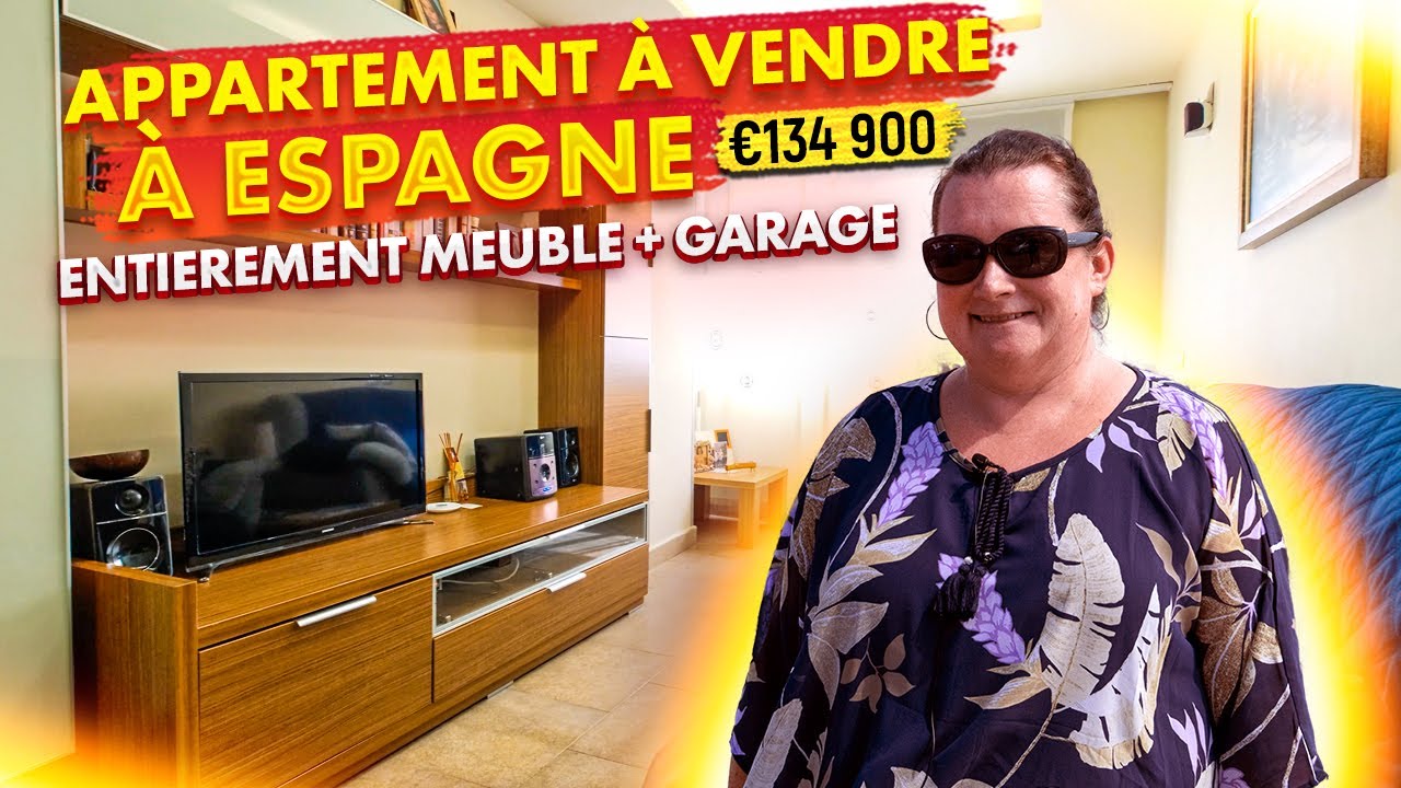 Appartement à vendre à Espagne à 300 m de la plage. Immobilier Espagne