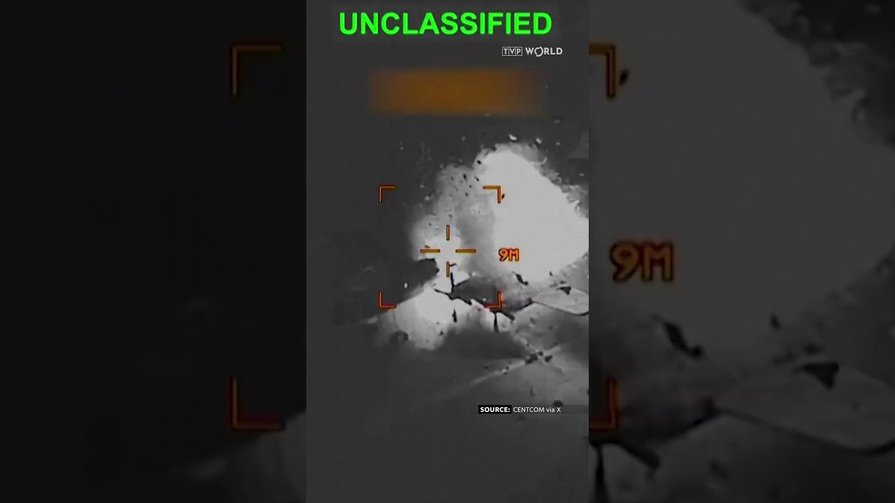 U.S. Central Command releases video showing air #strikes on Iranian #planes