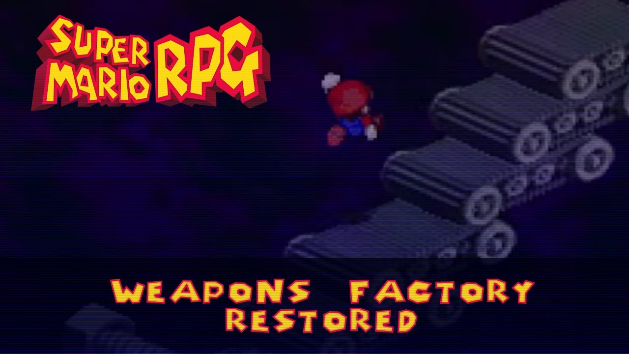 Super Mario RPG - Weapons Factory Restored [10 min]