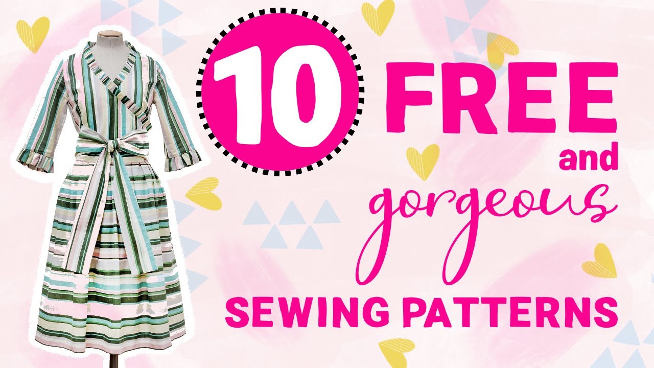 10 FREE GORGEOUS Sewing Patterns! Plus Size Inclusive