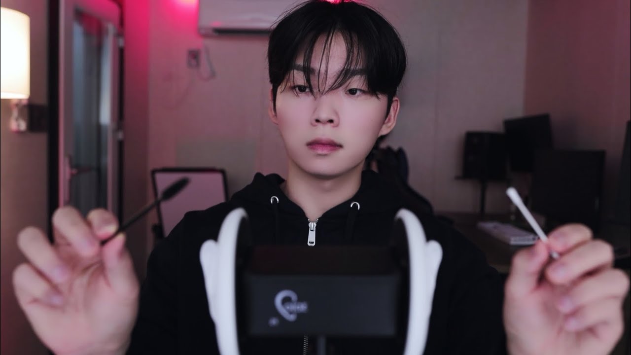[ASMR] 오랜만에 돌아온 3Dio 귀파기, 귀마사지 (이어폰 필수!!) 🌬️🖤