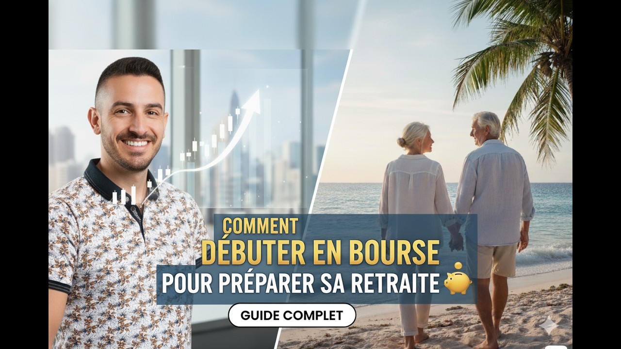 Bourse et Retraite : Le GUIDE pour DÉBUTANTS Absolus (Commencez MAINTENANT !)