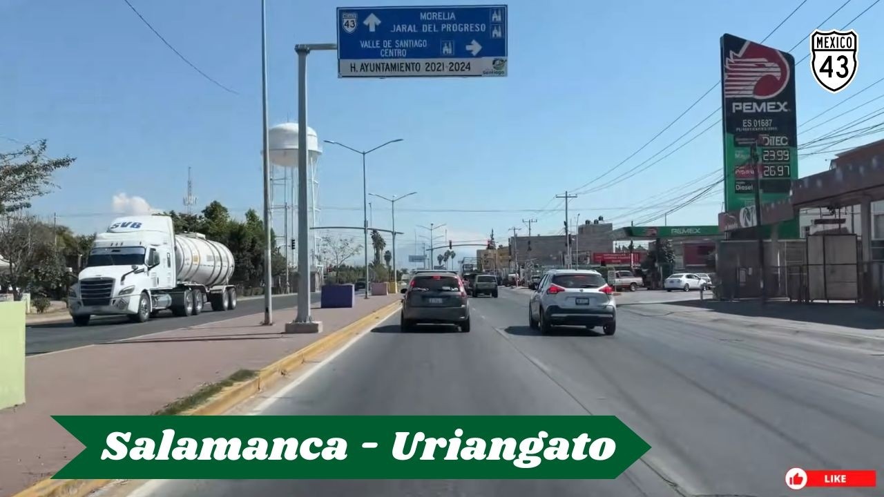 DE SALAMANCA A URIANGATO, GUANAJUATO