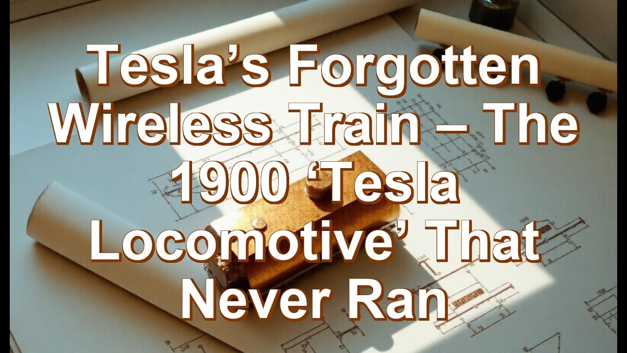 Tesla’s Forgotten Wireless Train – The 1900 ‘Tesla Locomotive’ That Never Ran