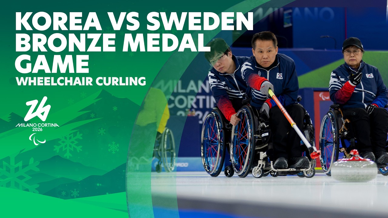 Republic of Korea 🇰🇷 vs Sweden 🇸🇪 | Wheelchair Curling Mixed Team Bronze Medal Game Full Game