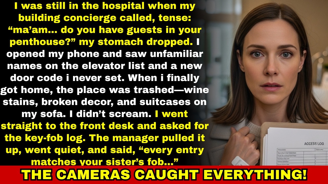 My Sister Trashed My Penthouse Renting It Out While I Was Hospitalized… She Thought I’d Never Know…