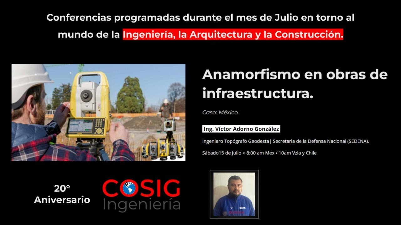 Anamorfismo en obras de infraestructura.