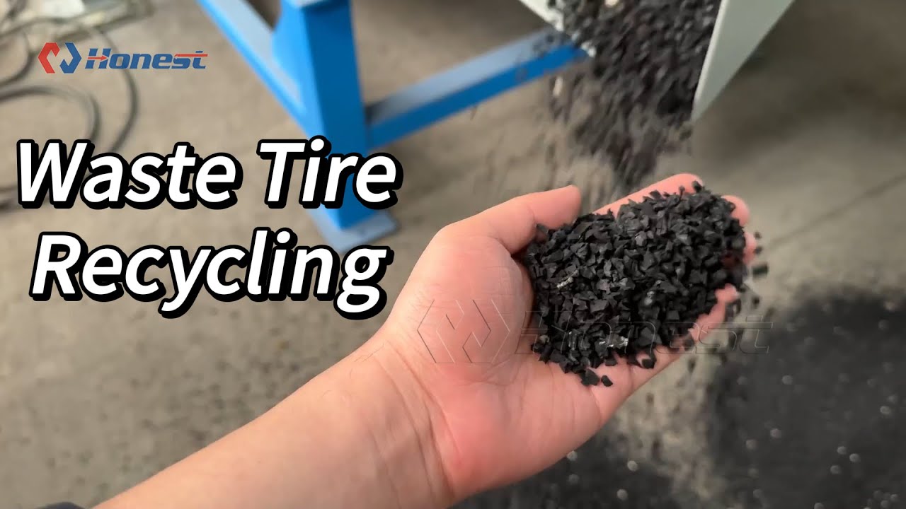 Tire Recycling Line | From Whole Tire to Rubber Granules & Steel Wire