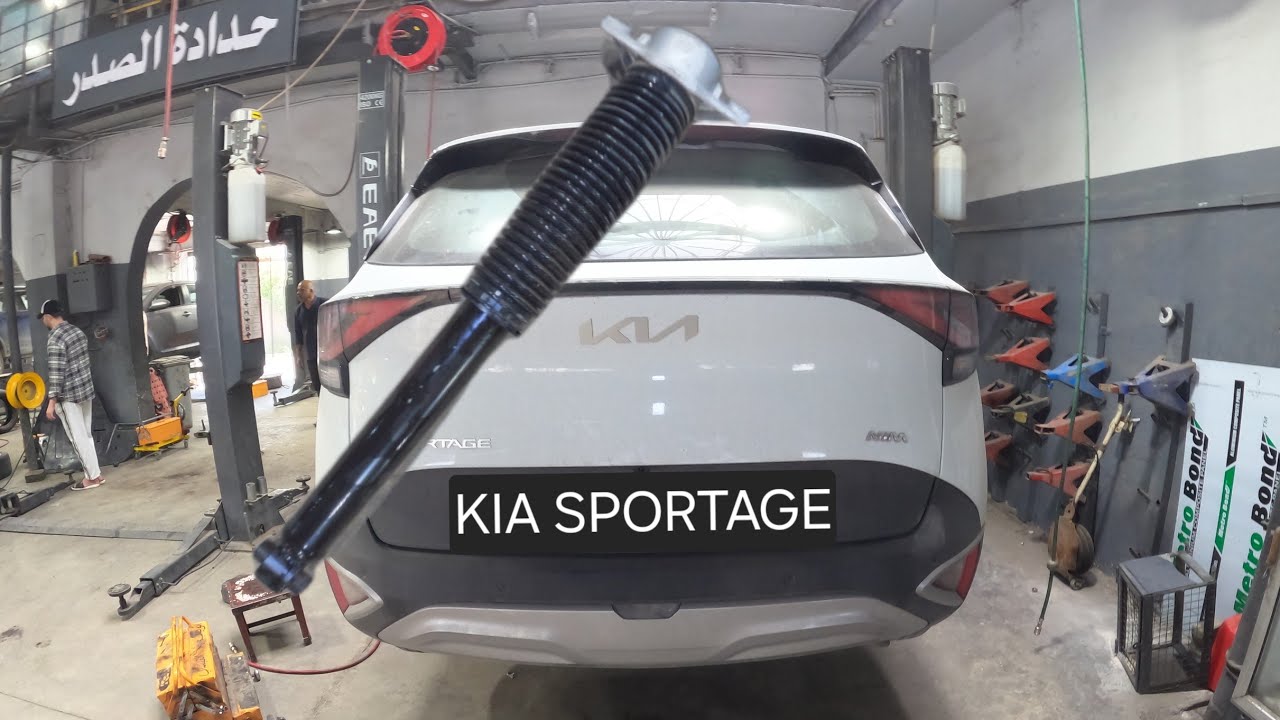 how to replace rear shock absorber ... kia sportage 2022-2025 (torque specs)