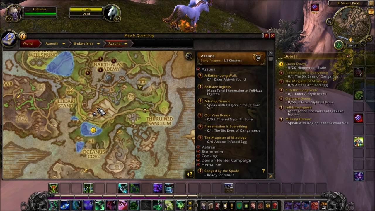 WoW Legion: Charlie the Unicorn Easter Egg