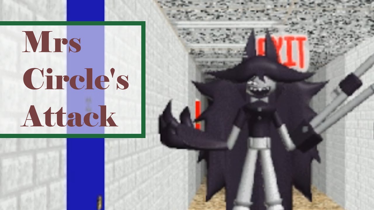 Mrs. Circle's Attack - Baldi's basics decompiled mod