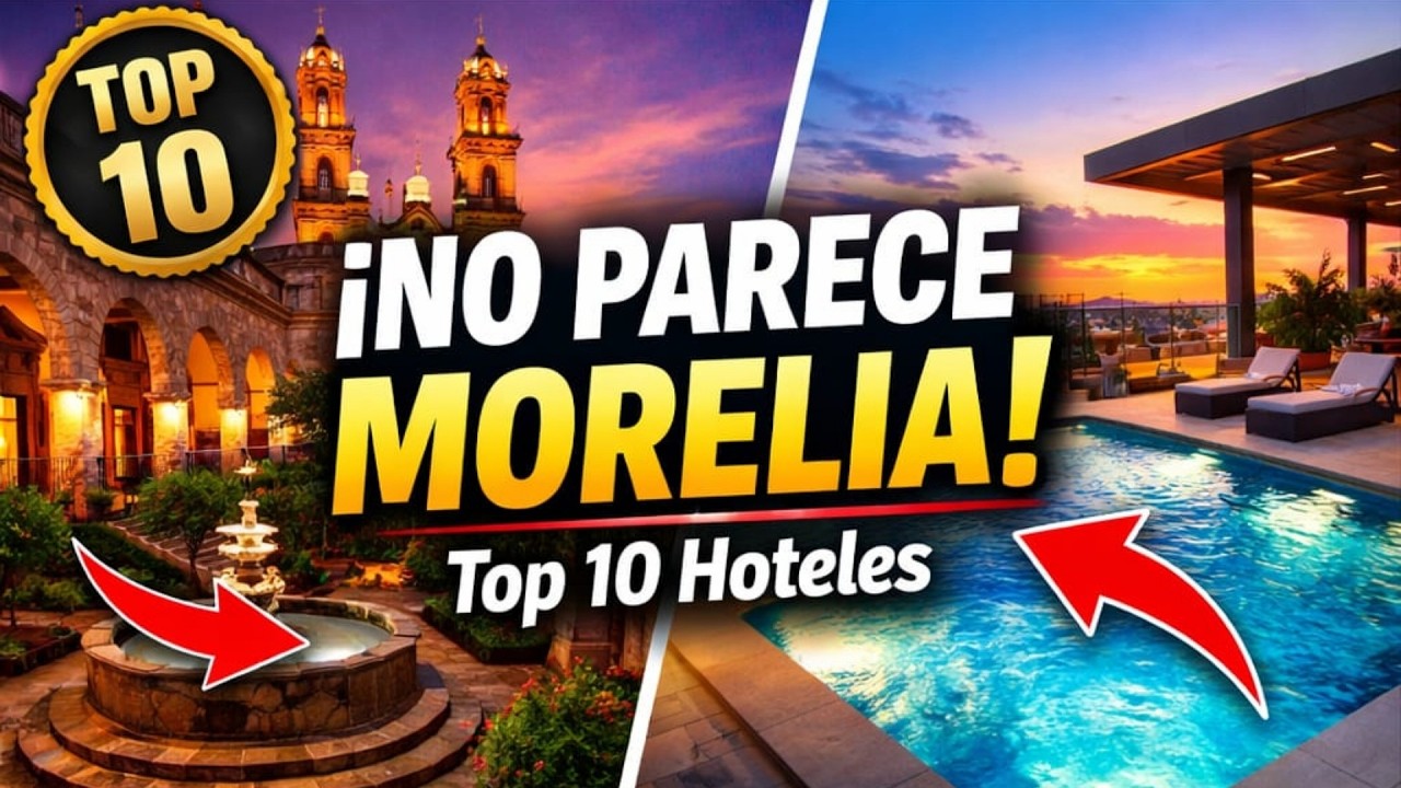 Top 10 Hoteles en Morelia Centro Histórico 🏨✨ Coloniales y Modernos que Tienes que Conocer
