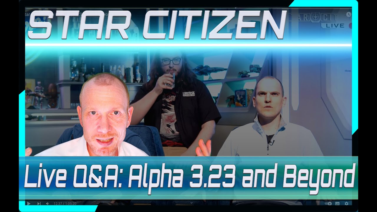TYRER und JACEVIUS über ALPHA 3.23 | 4.0 | die Zukunft⭐ STAR CITIZEN LIVE (GER/DE 04.05.24)
