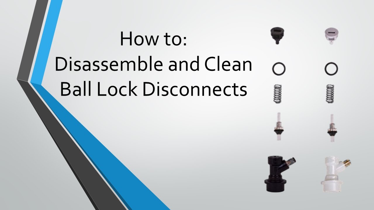 How to Disassemble and Clean a Ball Lock Disconnect