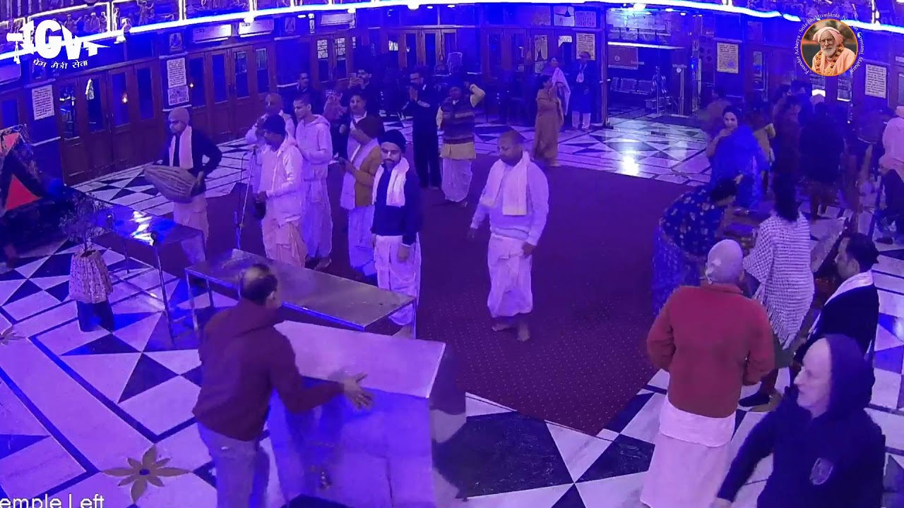 Sri Raman Vihari Temple's Mangal Arati l 13 Feb 2026