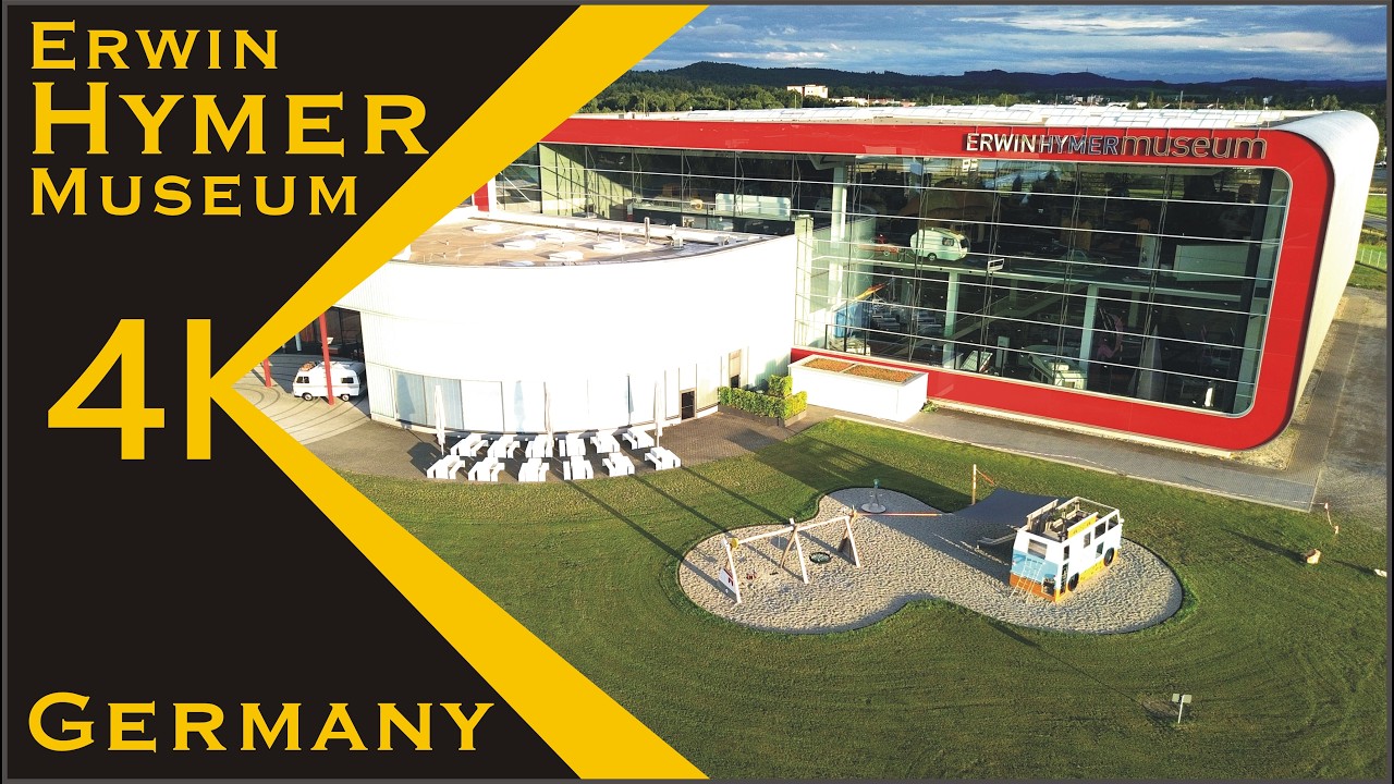 4K Drone Footage Erwin Hymer Museum - Germany