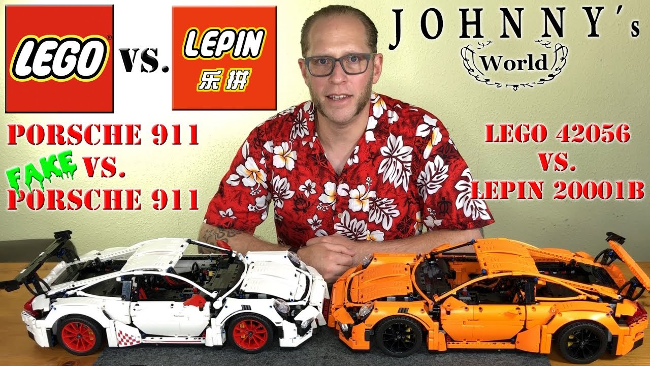 Lego® 42056 Porsche 911 vs Lepin 20001B Porsche 911 - ein direkter Vergleich Review in Deutsch