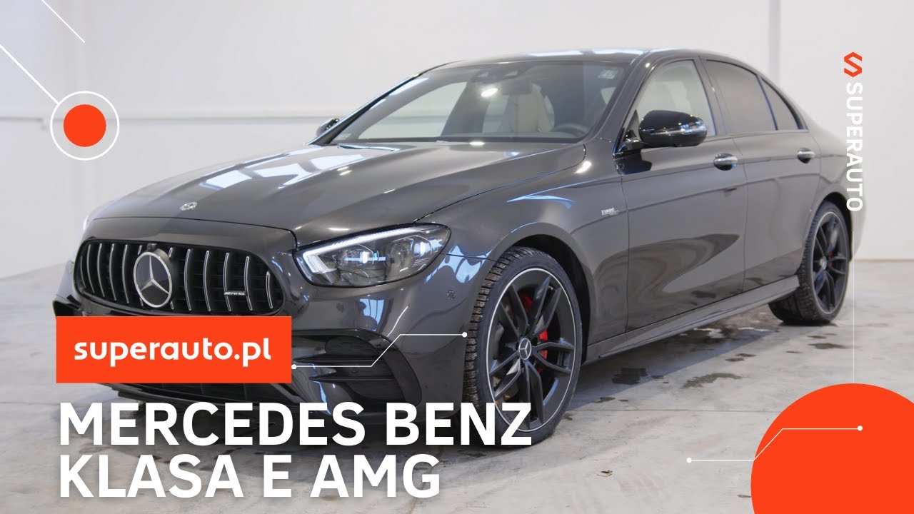 Mercedes E Klasa W213 AMG 2021 - prezentacja